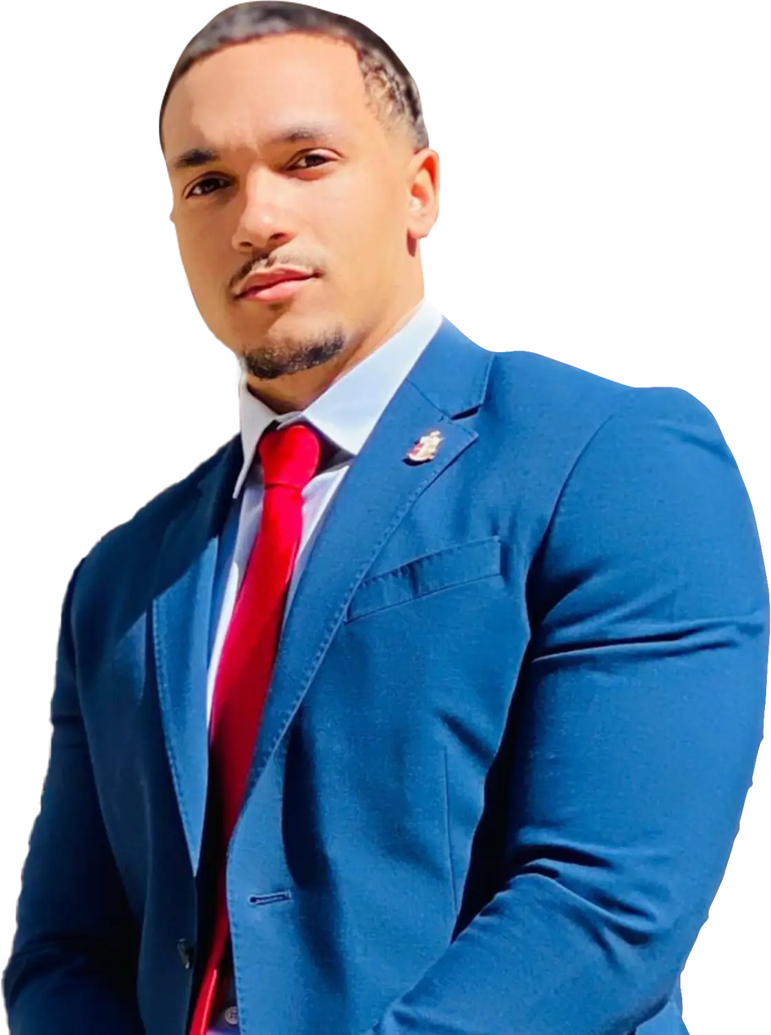 A man in a suit
