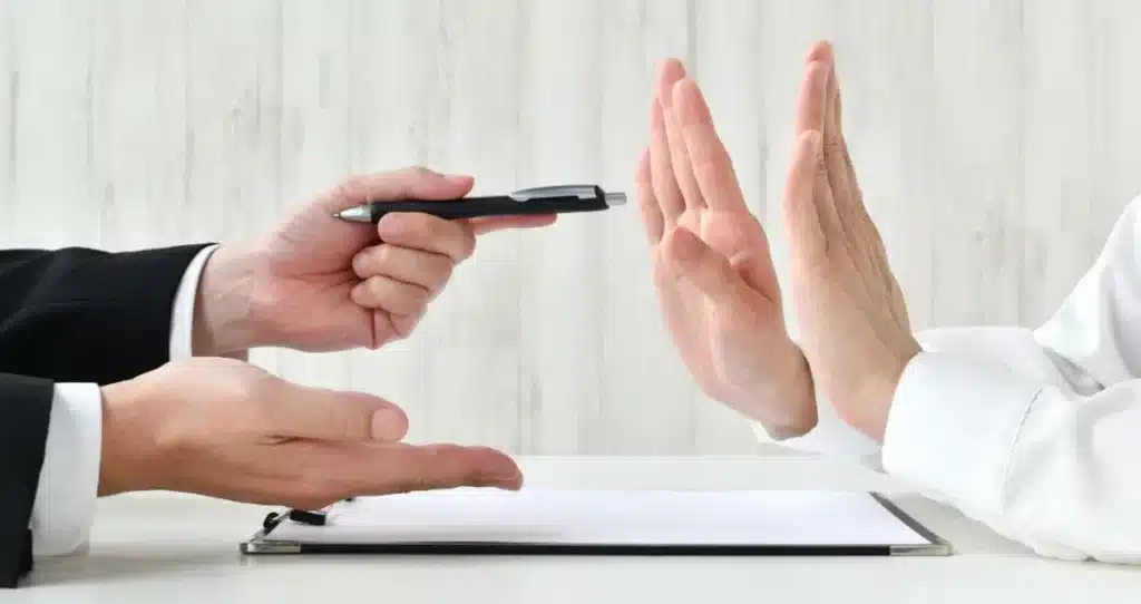 the consequences of rejecting a settlement